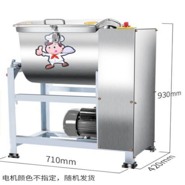 Dough Mixer Square‑Cover 25 kg All‑Stainless Dough Mixer
