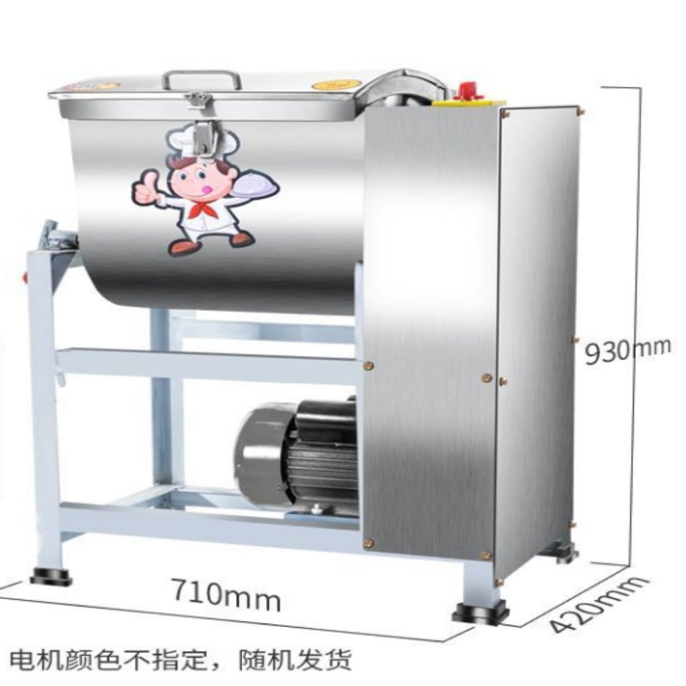 Dough Mixer Square‑Cover 25 kg All‑Stainless Dough Mixer
